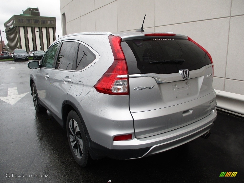 2015 CR-V Touring - Alabaster Silver Metallic / Black photo #3