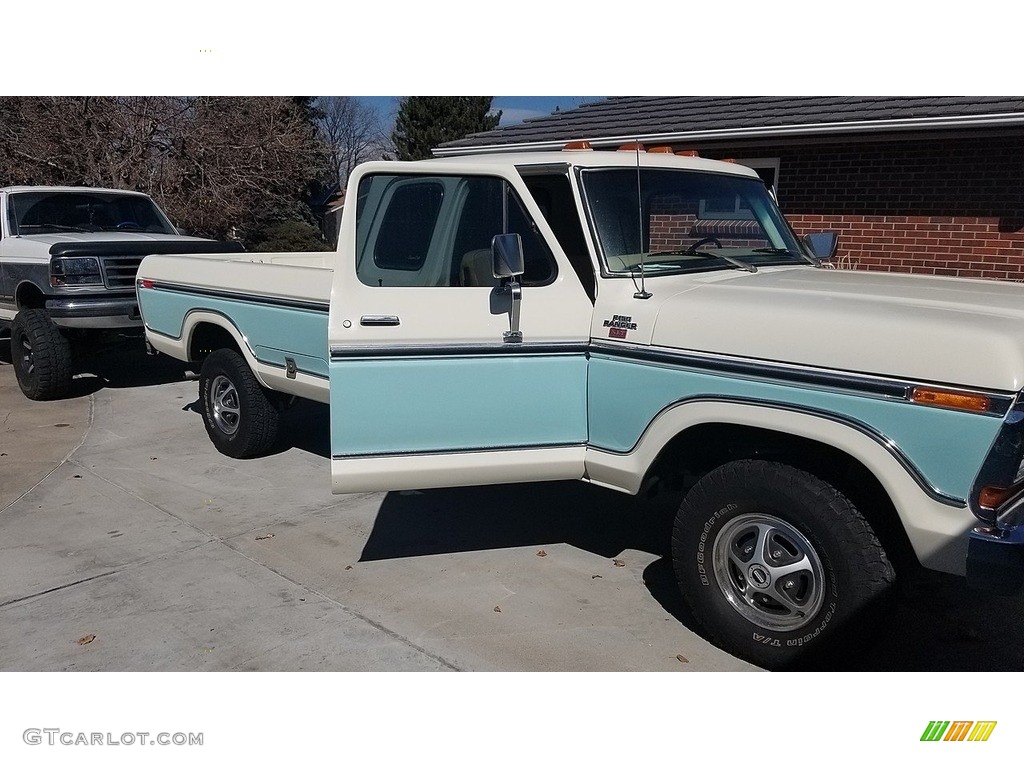 Wimbledon White 1978 Ford F150 Ranger XLT SuperCab 4x4 Exterior Photo #138539945