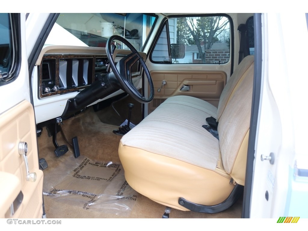 Tan Interior 1978 Ford F150 Ranger XLT SuperCab 4x4 Photo #138539973