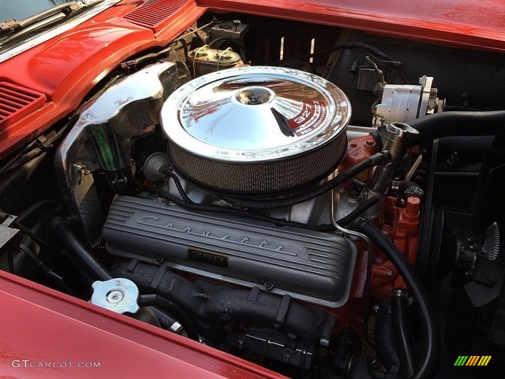 1966 Chevrolet Corvette Sting Ray Convertible 327 cid V8 Engine Photo #138540102