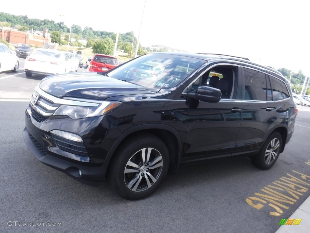2016 Pilot EX-L AWD - Crystal Black Pearl / Gray photo #1