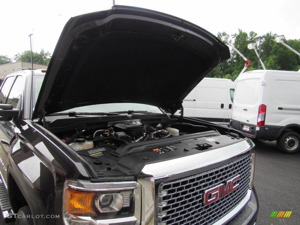 2016 Sierra 3500HD Denali Crew Cab 4x4 - Light Steel Gray Metallic / Cocoa/Dune photo #51