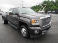 Light Steel Gray Metallic 2016 GMC Sierra 3500HD Denali Crew Cab 4x4 Exterior