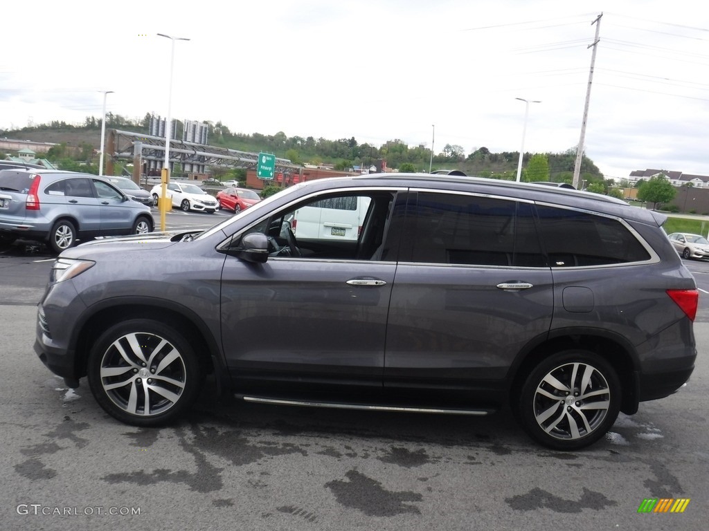 Modern Steel Metallic 2016 Honda Pilot Touring AWD Exterior Photo #138540846