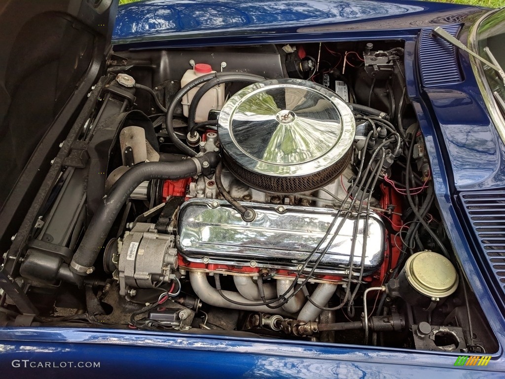 1966 Corvette Sting Ray Convertible - Laguna Blue / Black photo #3