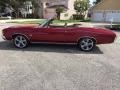 Crystal Red 1971 Chevrolet Chevelle SS 454 Convertible RestoMod Exterior