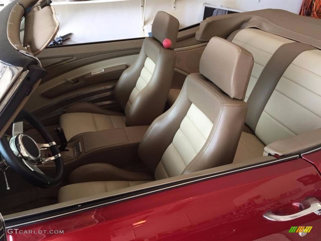 Beige Interior 1971 Chevrolet Chevelle SS 454 Convertible RestoMod Photo #138541122