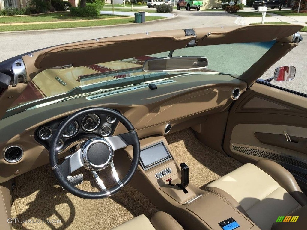 1971 Chevrolet Chevelle SS 454 Convertible RestoMod Beige Dashboard Photo #138541345