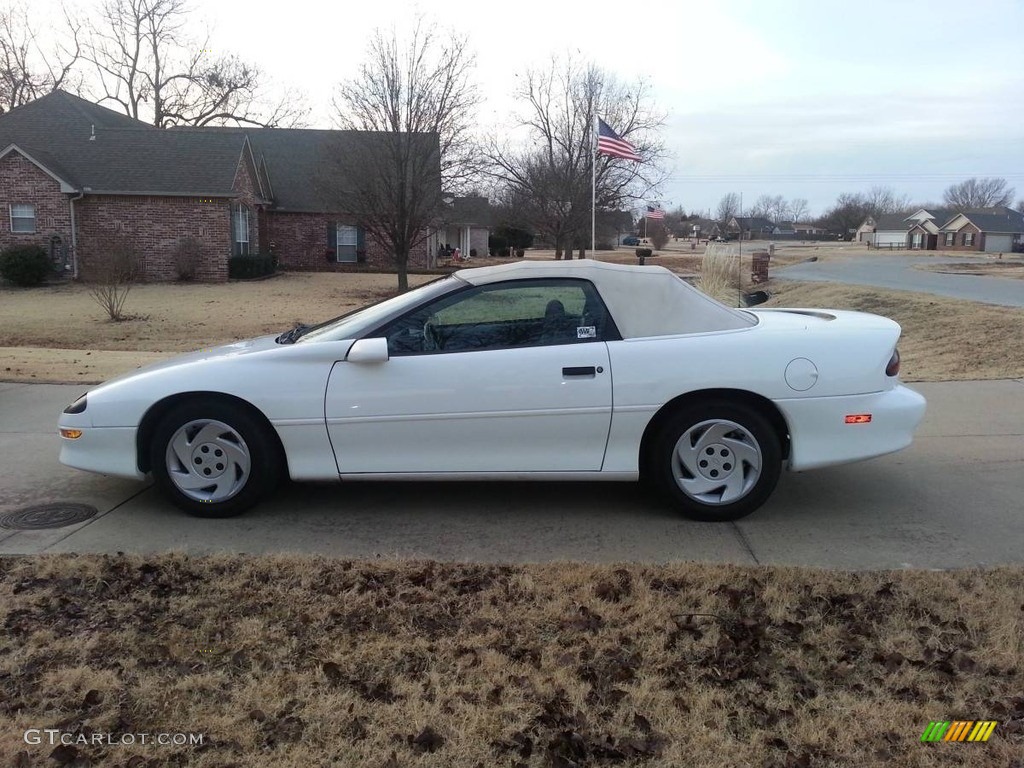 1997 Camaro Convertible - Arctic White / Medium Grey photo #7