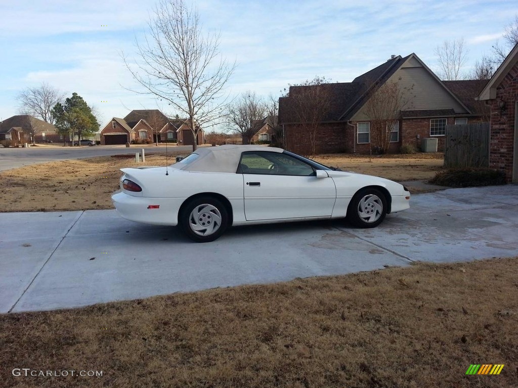 1997 Camaro Convertible - Arctic White / Medium Grey photo #8