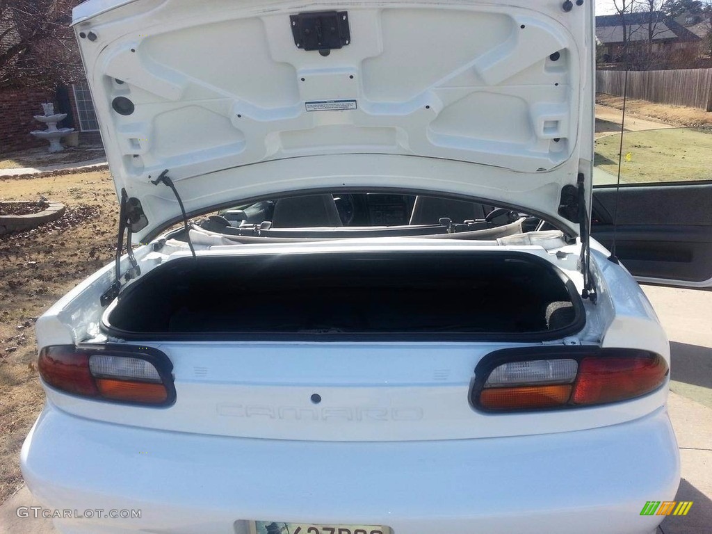 1997 Camaro Convertible - Arctic White / Medium Grey photo #9