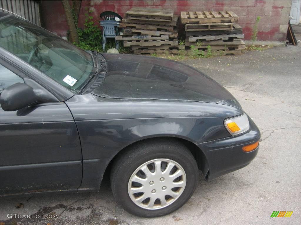 1994 Corolla DX - Black Metallic / Gray photo #16