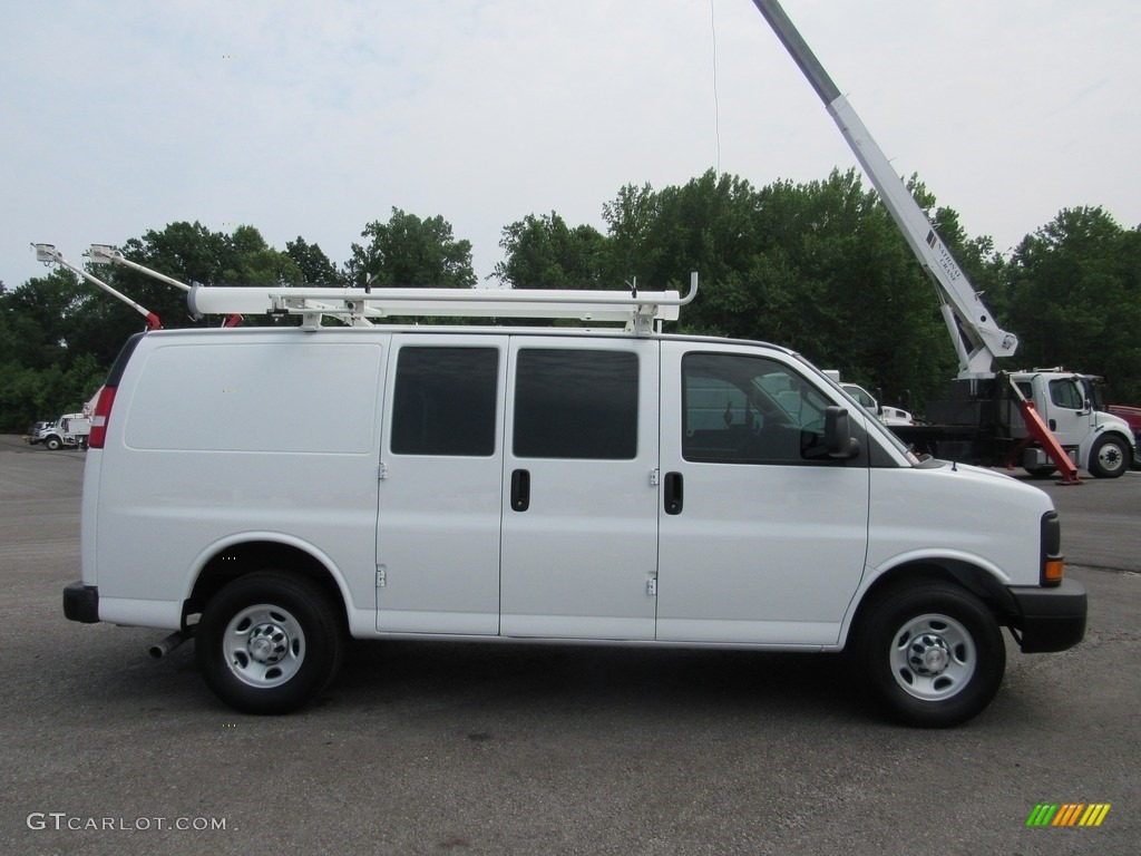Summit White 2016 Chevrolet Express 2500 Cargo WT Exterior Photo #138541788