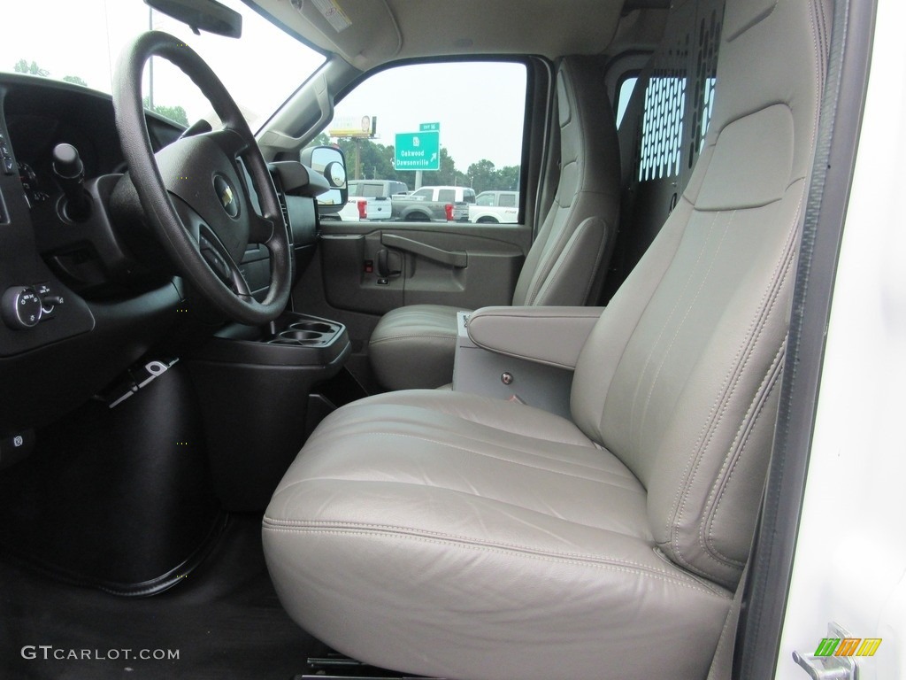 Medium Pewter Interior 2016 Chevrolet Express 2500 Cargo WT Photo #138542280