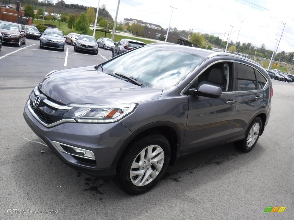 2016 CR-V EX-L AWD - Modern Steel Metallic / Gray photo #1