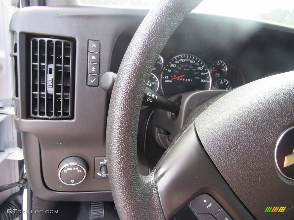 2016 Chevrolet Express 2500 Cargo WT Medium Pewter Steering Wheel Photo #138542376