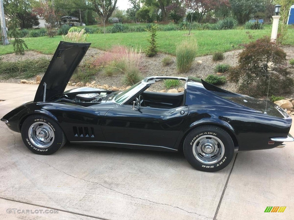 Tuxedo Black 1968 Chevrolet Corvette Coupe Exterior Photo #138543105