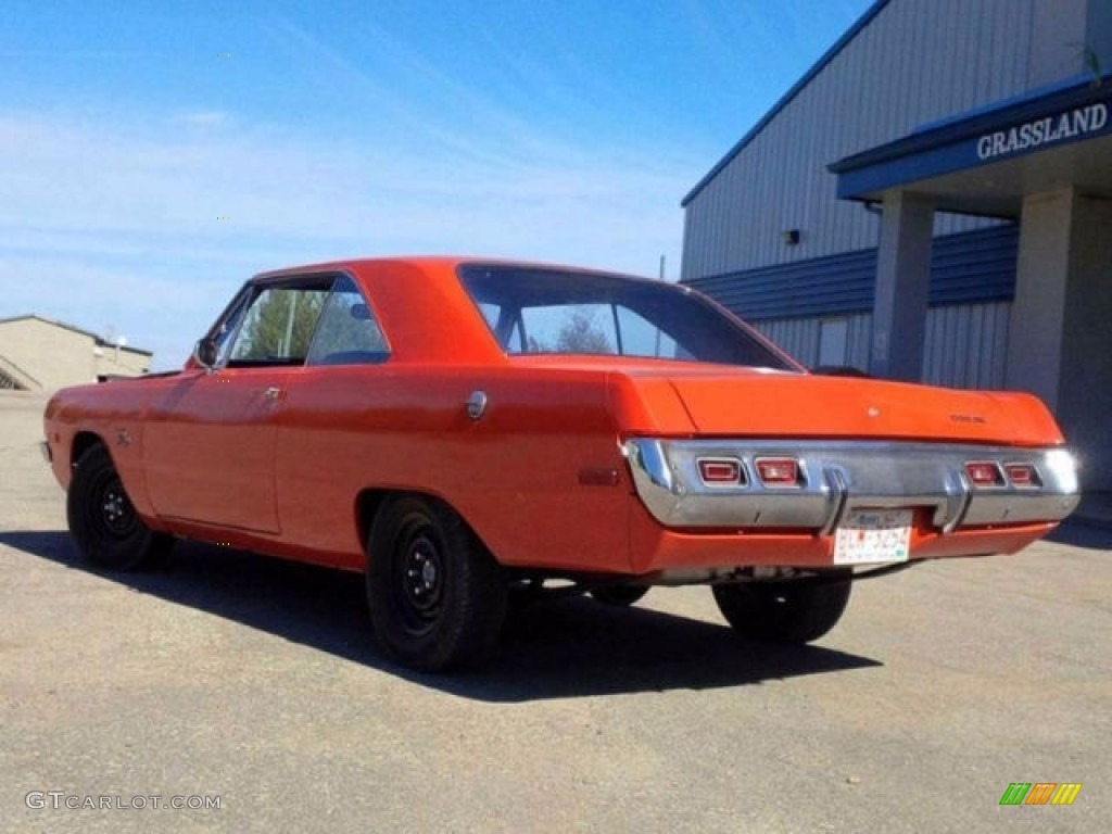 Hemi Orange 1972 Dodge Dart Swinger Exterior Photo #138543669