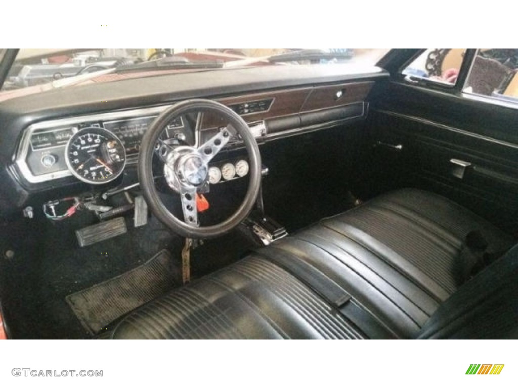 Black Interior 1972 Dodge Dart Swinger Photo #138543747