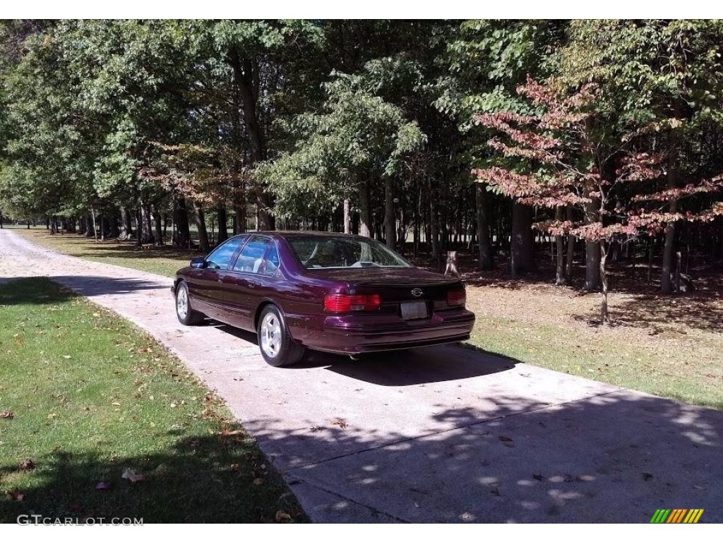 Dark Cherry Metallic 1995 Chevrolet Impala SS Exterior Photo #138543924