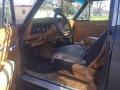 1986 Jeep Grand Wagoneer Honey Interior Interior Photo