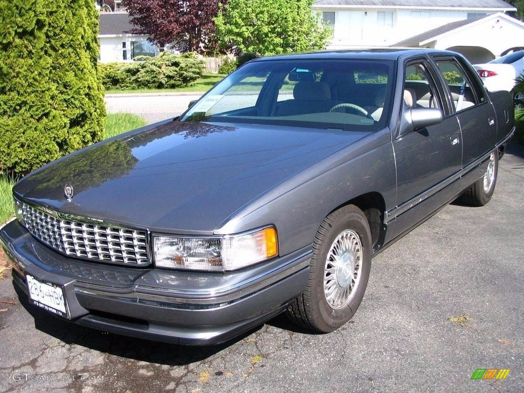 Gunmetal Metallic 1994 Cadillac DeVille Sedan Exterior Photo #138544728