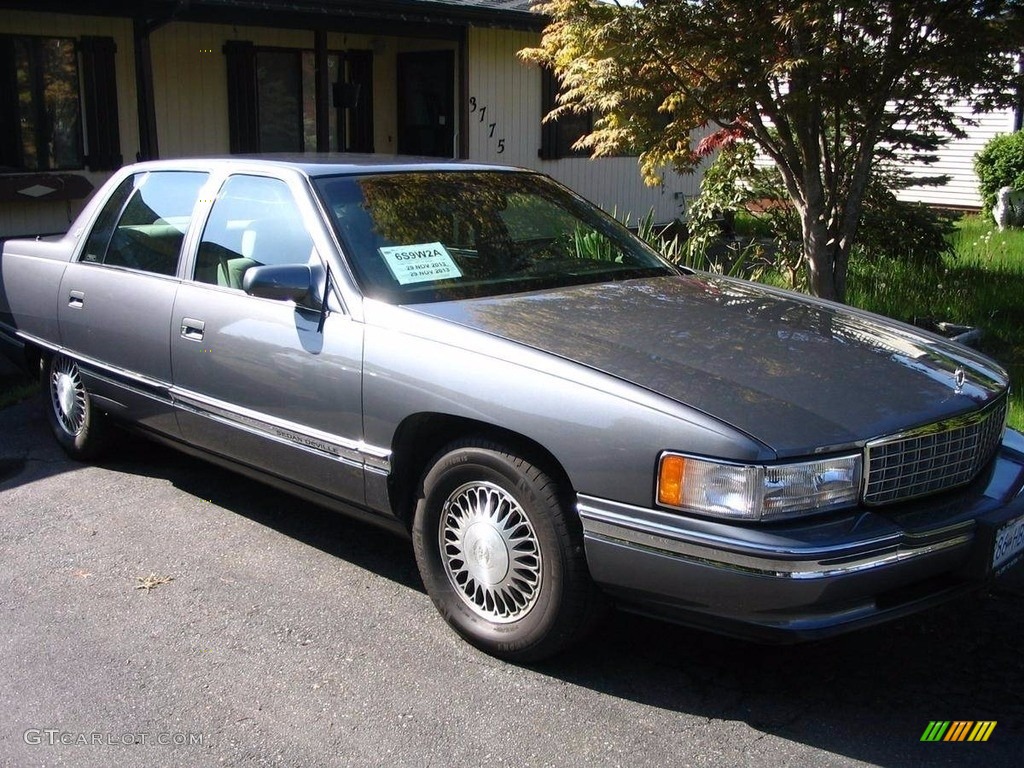 Gunmetal Metallic 1994 Cadillac DeVille Sedan Exterior Photo #138544785