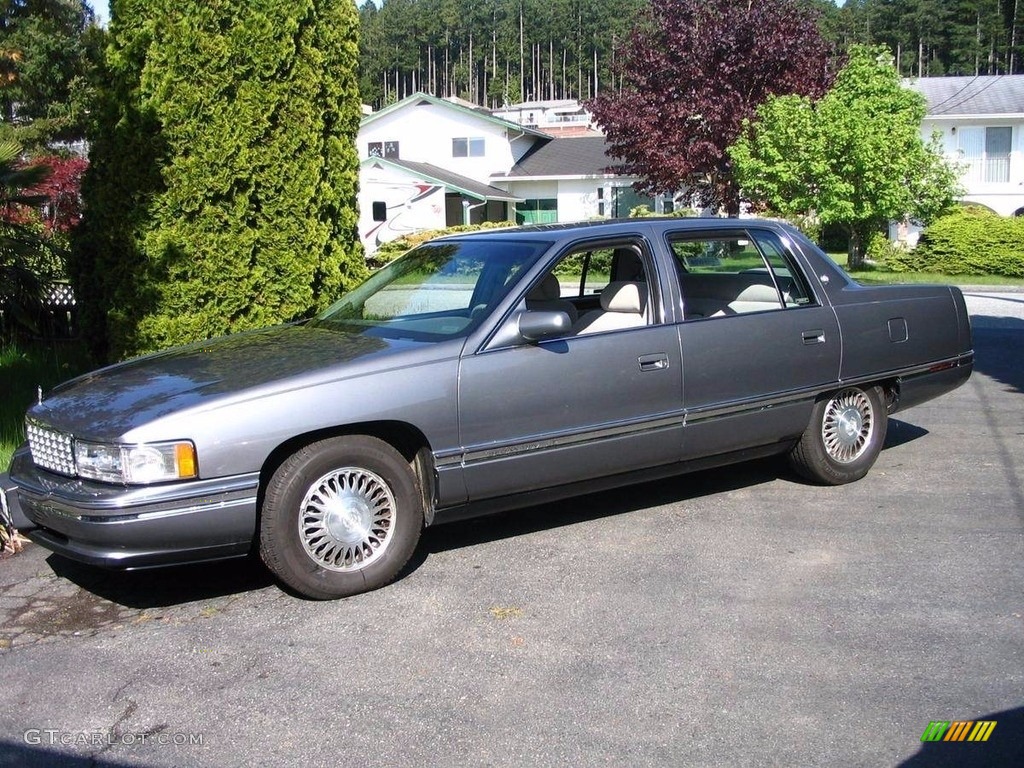 Gunmetal Metallic 1994 Cadillac DeVille Sedan Exterior Photo #138544914