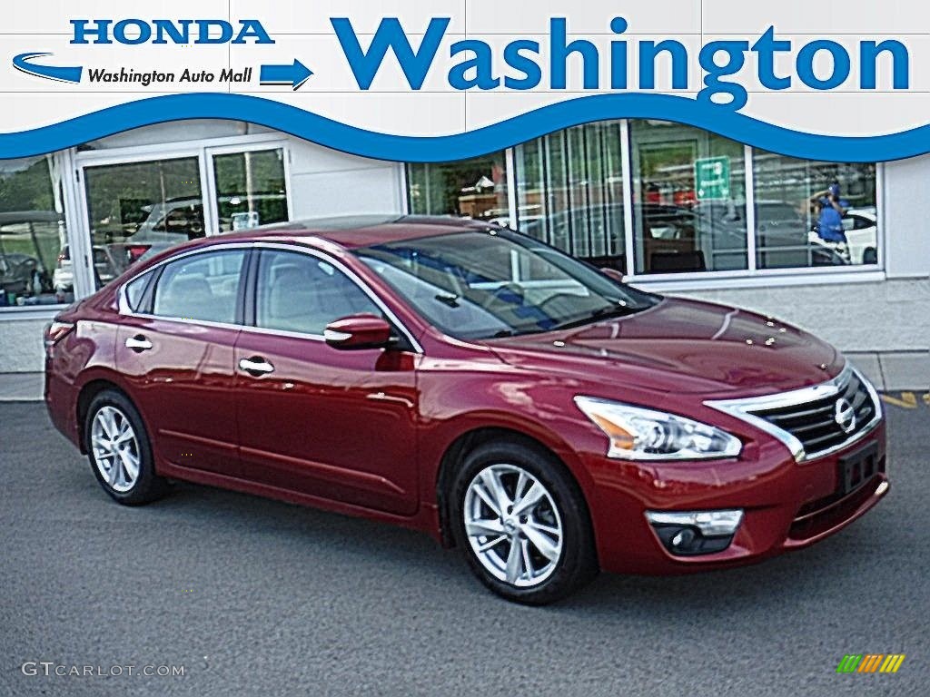 Cayenne Red Nissan Altima