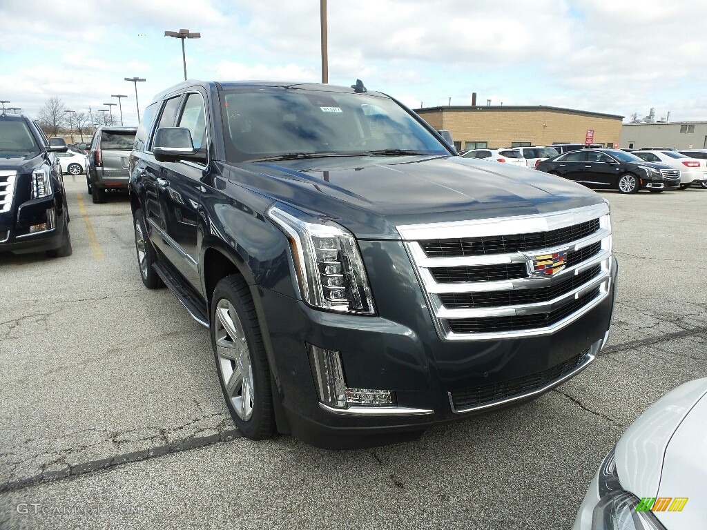 2020 Escalade Luxury 4WD - Shadow Metallic / Jet Black photo #1
