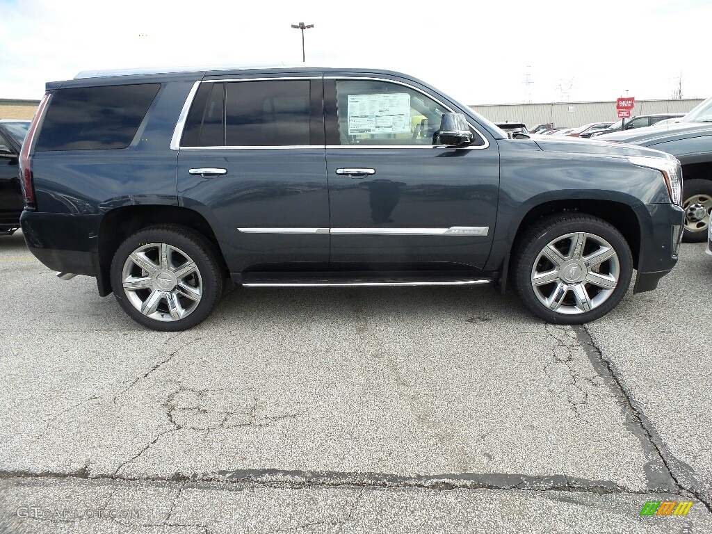 2020 Escalade Luxury 4WD - Shadow Metallic / Jet Black photo #2