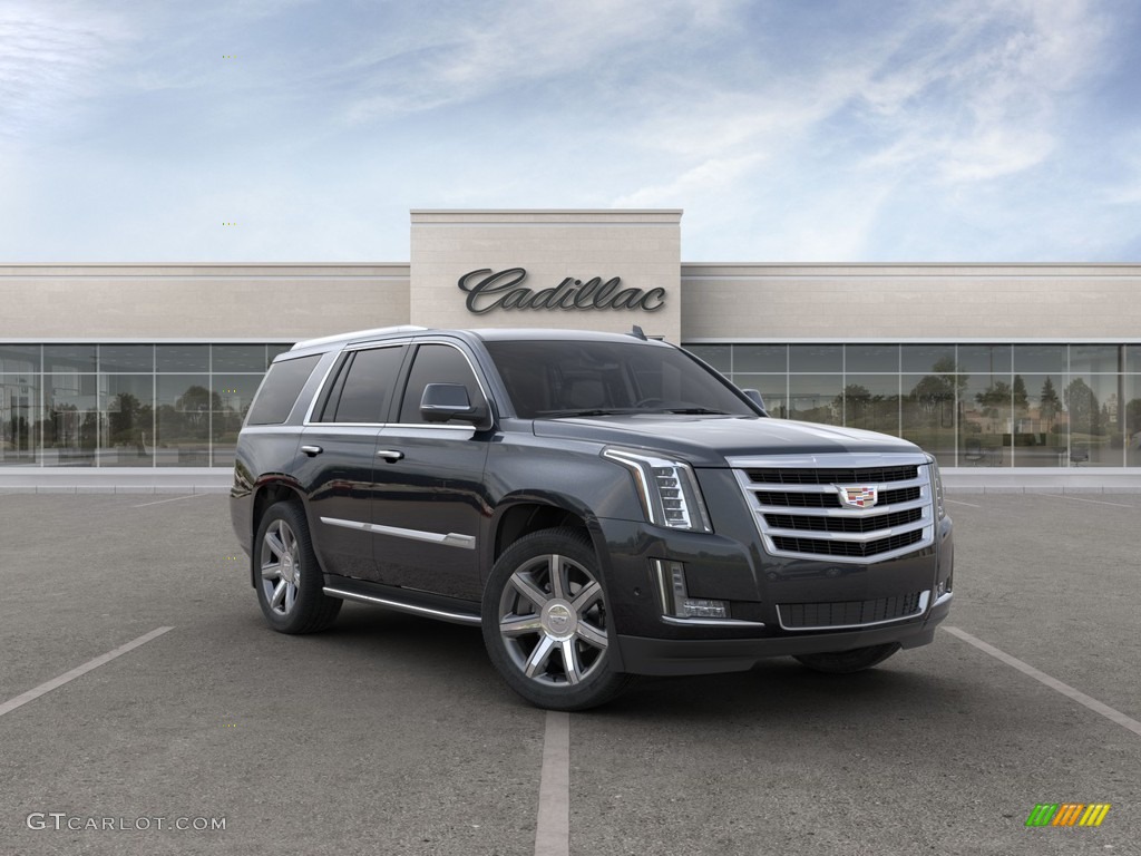 2020 Escalade Luxury 4WD - Shadow Metallic / Jet Black photo #4
