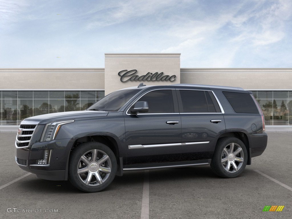 2020 Escalade Luxury 4WD - Shadow Metallic / Jet Black photo #5