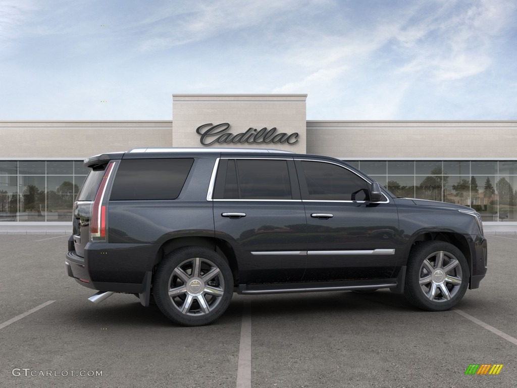 2020 Escalade Luxury 4WD - Shadow Metallic / Jet Black photo #8