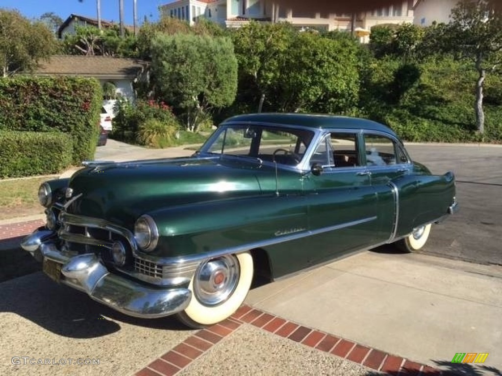 Exeter Green Metallic 1951 Cadillac Series 62 Sedan Exterior Photo #138545400