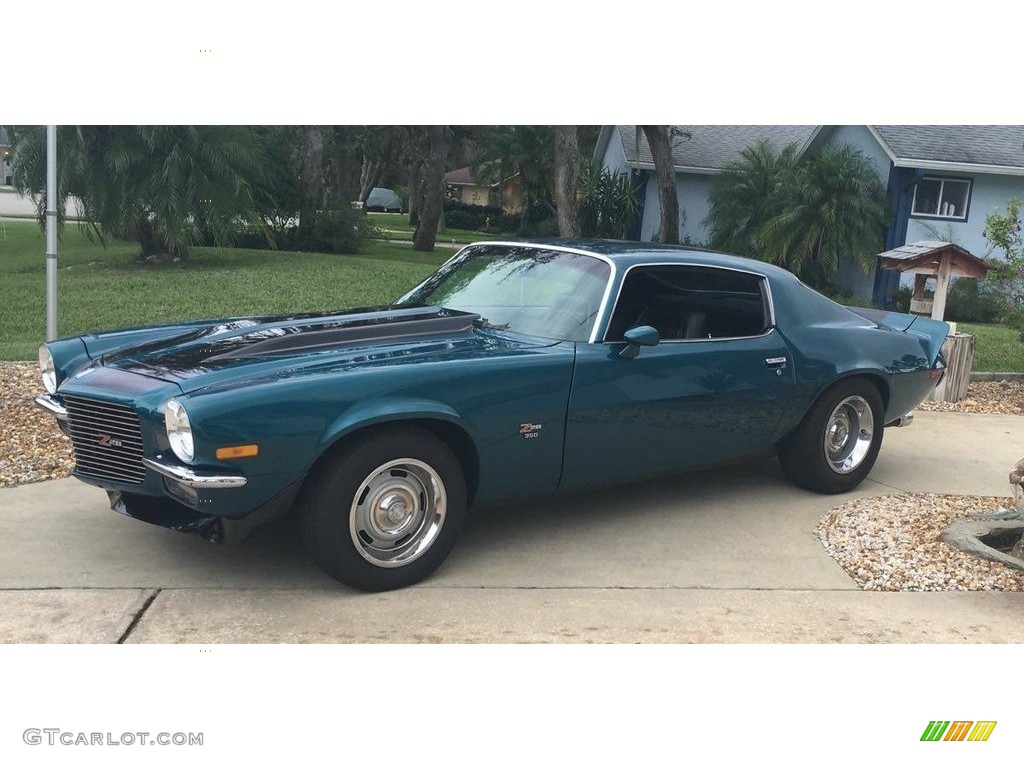 Dark Teal 1970 Chevrolet Camaro Z28 Exterior Photo #138545481