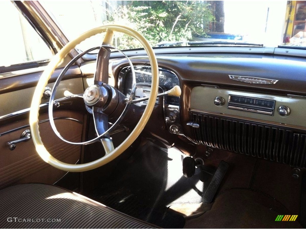 1951 Cadillac Series 62 Sedan Light Tan Dashboard Photo #138545496