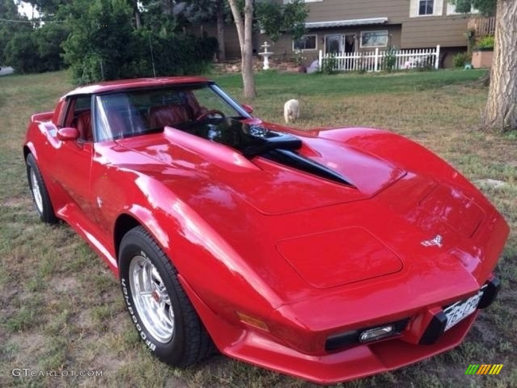 1979 Corvette Coupe - Red / Red photo #1