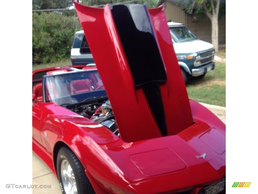 1979 Corvette Coupe - Red / Red photo #8