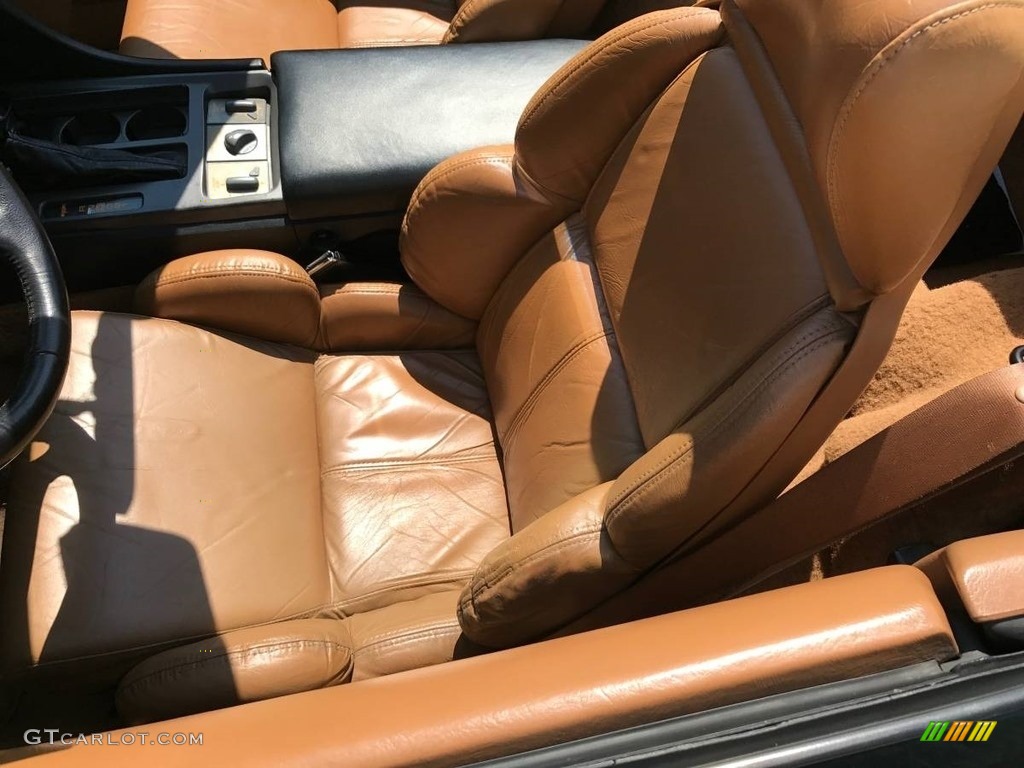 1990 Corvette Convertible - Polo Green Metallic / Saddle photo #4