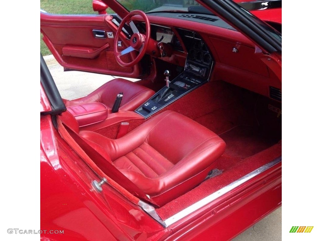 1979 Corvette Coupe - Red / Red photo #21