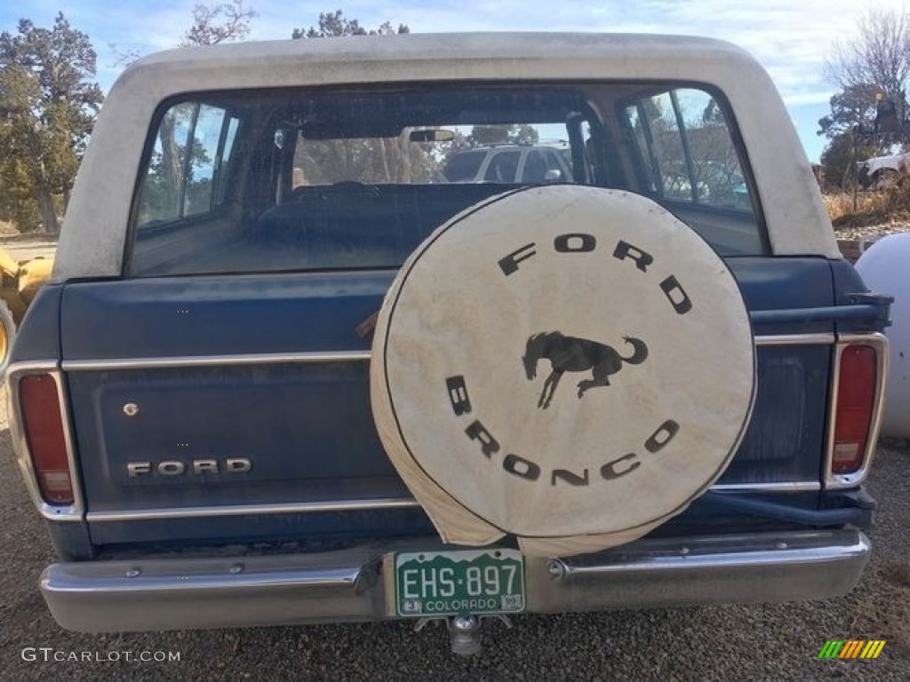 1979 Bronco XLT 4x4 - Medium Blue Glow / Blue photo #3