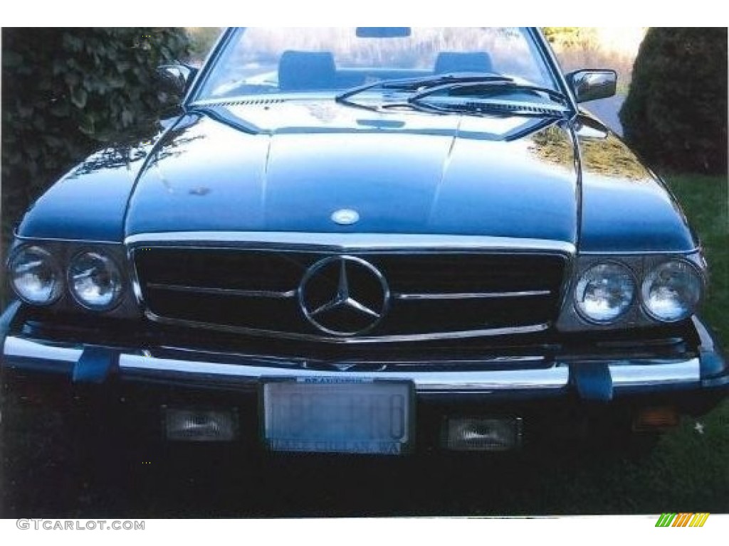 1981 SL Class 380 SL Roadster - Black / Black photo #8