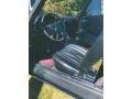 1981 Mercedes-Benz SL Class Black Interior Front Seat Photo