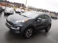 Pacific Blue - Sportage EX AWD Photo No. 7