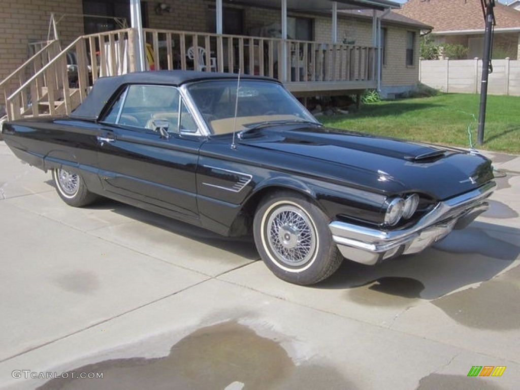 1965 Thunderbird Convertible - Raven Black / Light Beige photo #1