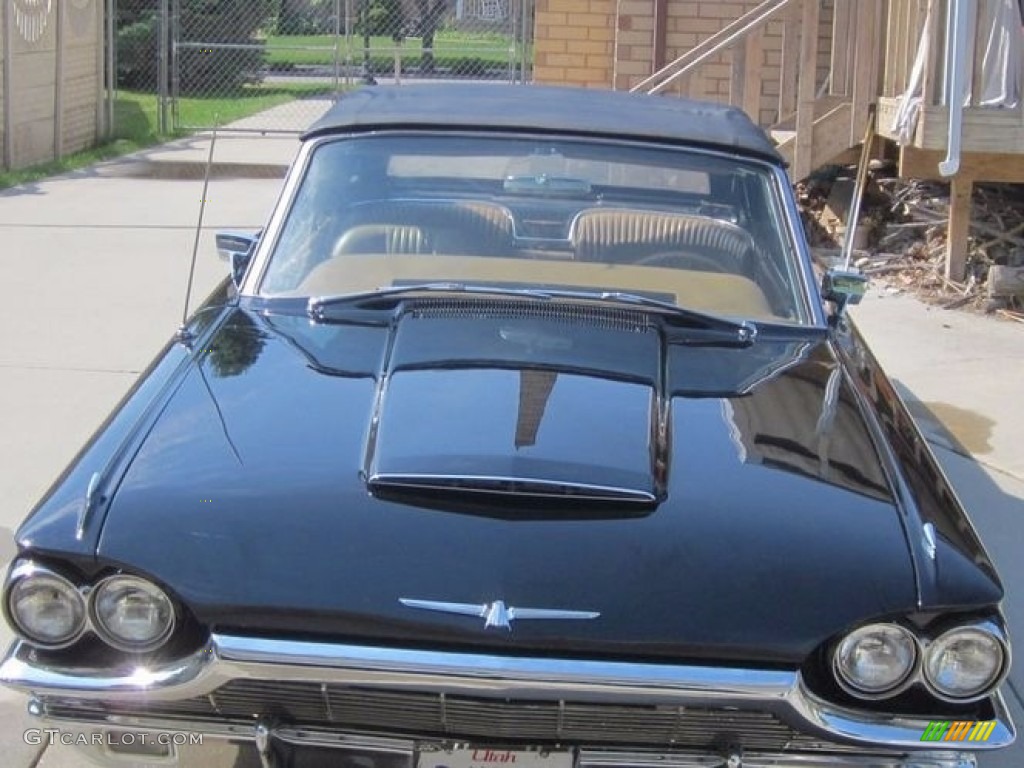 Raven Black 1965 Ford Thunderbird Convertible Exterior Photo #138548190