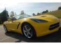 Front 3/4 View of 2015 Corvette Stingray Convertible