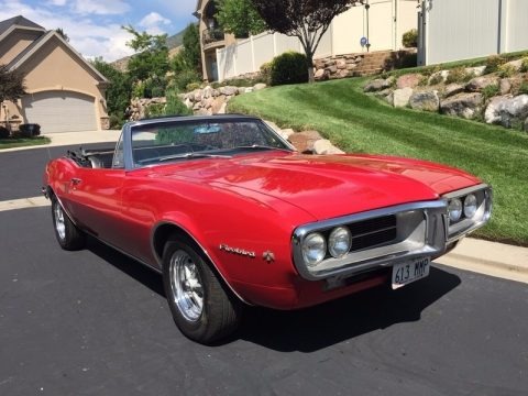 1967 Pontiac Firebird Convertible Data, Info and Specs