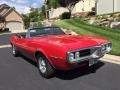 Regimental Red 1967 Pontiac Firebird Convertible Exterior